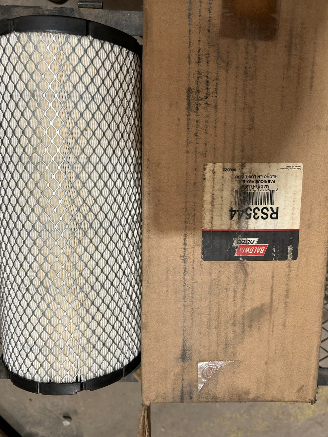 Baldwin Element Filter RS3544 - NEW